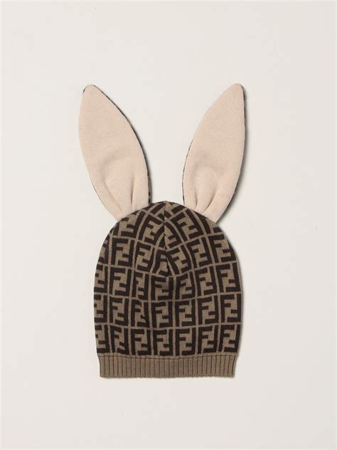 fendi bunny ears hat|FENDI .